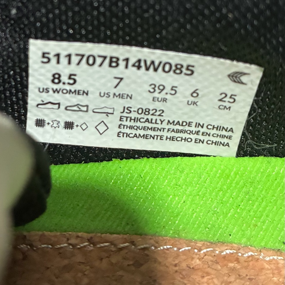 Cariuma Naioca skate shoes black womens sz 8.5 - Picture 6 of 6